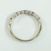 Rubies & Diamonds 18k White Gold Band