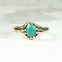 Victorian Ancient Turquoise Ring in Gold