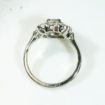 Imperial Topaz Cocktail Ring with Diamond Halo