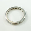 Slim Baguette Diamond Eternity Band in White Gold