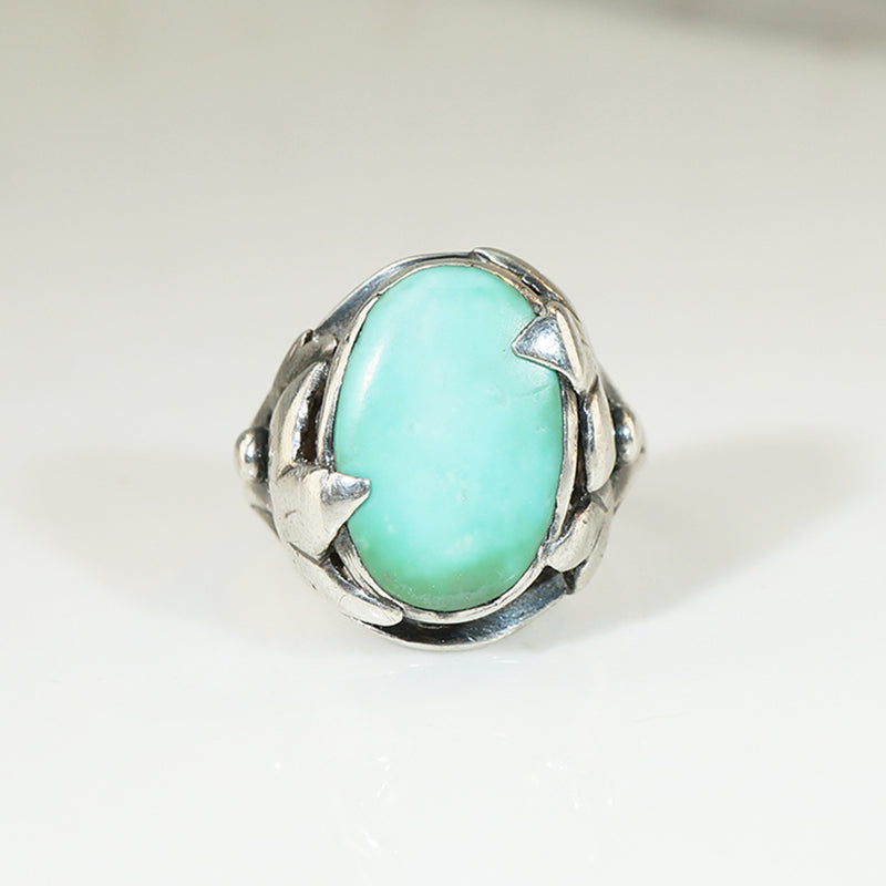 Sylvan Arts & Crafts Turquoise Ring in Silver