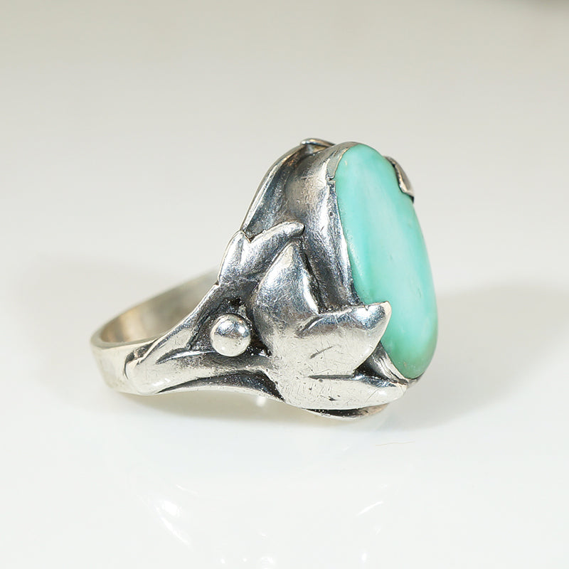 Sylvan Arts & Crafts Turquoise Ring in Silver