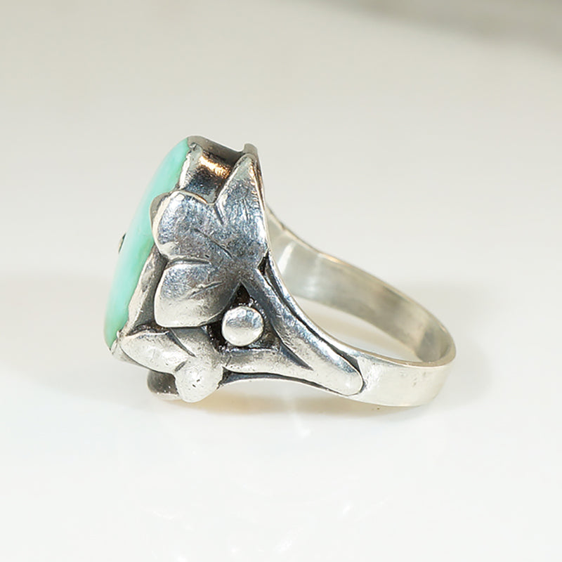 Sylvan Arts & Crafts Turquoise Ring in Silver