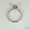 Recycled White Gold Vintage Diamond Solitaire