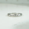 Vintage 1930's Platinum and Diamond Band