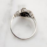 Pretty Little Marcasite & Sterling Deco Ring