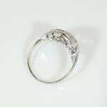 Art Deco Geometry Diamond & White Gold Ring