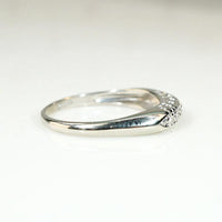 Timeless 1940s Diamond & White Gold Band