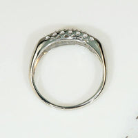 Timeless 1940s Diamond & White Gold Band