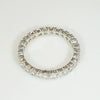Sparkling Diamond Mid Century Eternity Band