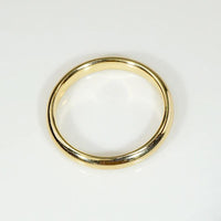 Curvaceous 18k Gold Tiffany Wedding Band