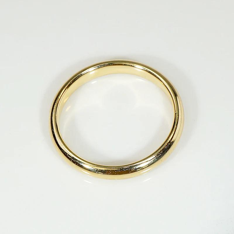 Curvaceous 18k Gold Tiffany Wedding Band