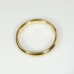 Curvaceous 18k Gold Tiffany Wedding Band