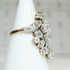 Ravishing Antique Diamond Encrusted Dinner Ring