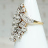 Ravishing Antique Diamond Encrusted Dinner Ring