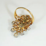 Ravishing Antique Diamond Encrusted Dinner Ring