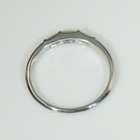 Platinum Diamond Baguette Band