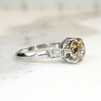 Dazzling 2.07ct Fancy Brown Diamond Engagement Ring