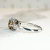 Dazzling 2.07ct Fancy Brown Diamond Engagement Ring