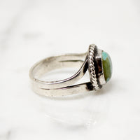 Beautiful Blue & Green Turquoise Sterling Ring