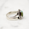 Beautiful Blue & Green Turquoise Sterling Ring