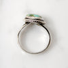 Beautiful Blue & Green Turquoise Sterling Ring