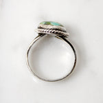Beautiful Blue & Green Turquoise Sterling Ring