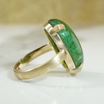 Delectable Bold Green Tourmaline Ring by 720