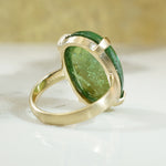 Delectable Bold Green Tourmaline Ring by 720