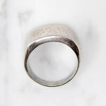 Tough & Sophisticated Chunky Silver Band