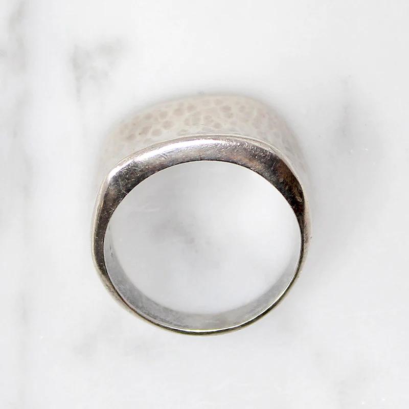 Tough & Sophisticated Chunky Silver Band