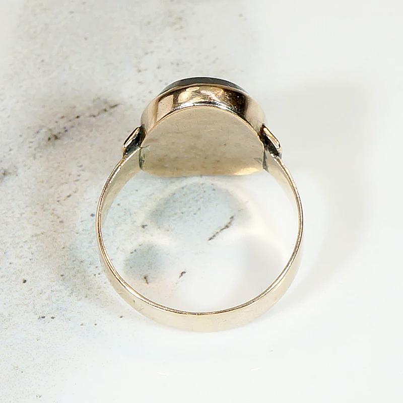 Magical Antique Picture Agate Ring