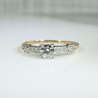 Delightfully Romantic 1930's Diamond Engagement Ring