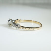 Delightfully Romantic 1930's Diamond Engagement Ring