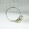 Stunning OMC Diamond Deco White Gold Ring