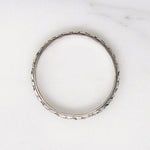 Uncas Orange Blossom Silver Wedding Band