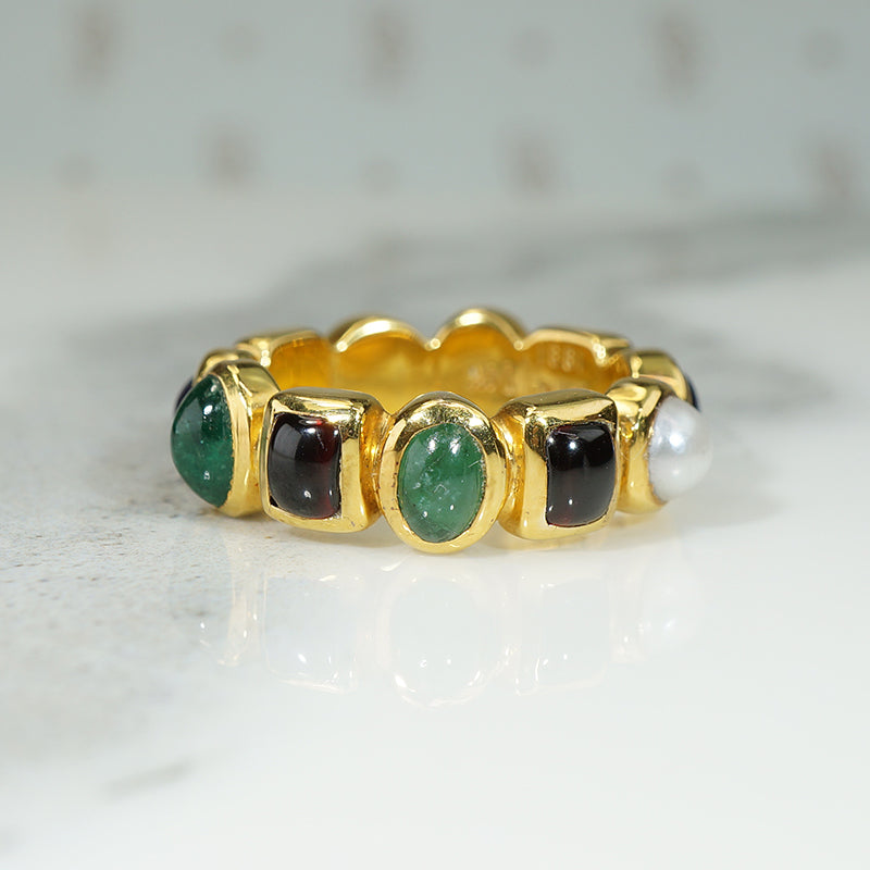 Opulent Multi-Gemstone Ring MMA 1991