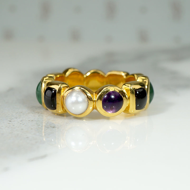 Opulent Multi-Gemstone Ring MMA 1991