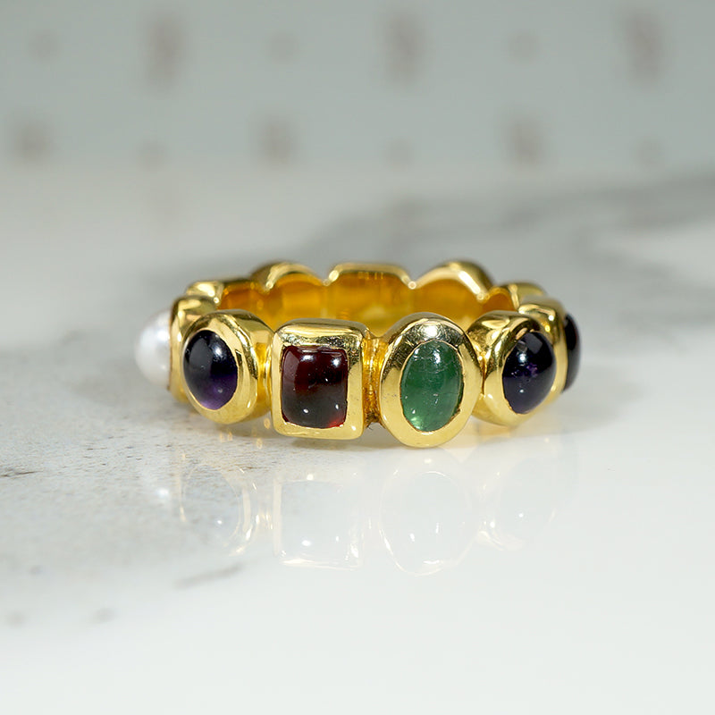 Opulent Multi-Gemstone Ring MMA 1991