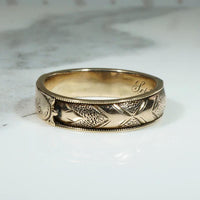 Sept. 1st 1876 Memorial Band with Hidden Hair Compartments