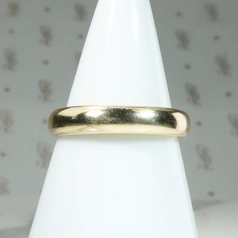 Timeless Half Round 14k Gold Wedding Band