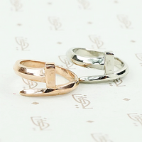 Railroad Nail Ring by 720