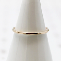 1mm Band in 10k Yellow Gold