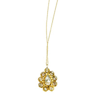 Georgian Rose Cut Diamond Pendant