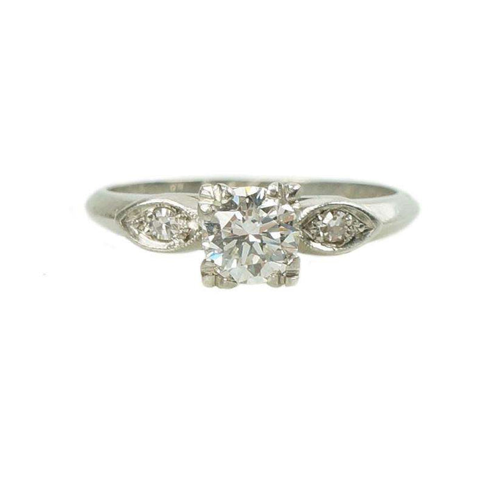 Beautiful and Sparkly Vintage Platinum Diamond Engagement Ring