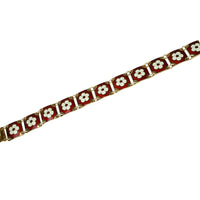 Vintage Enameled Norwegian Bracelet