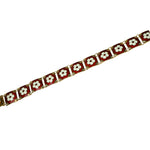 Vintage Enameled Norwegian Bracelet