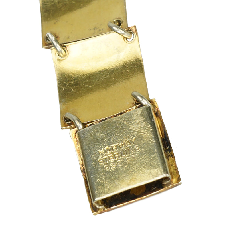 Vintage Enameled Norwegian Bracelet