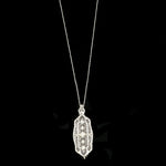 Lacy Filigree Diamond Pendant