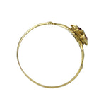 Georgian Acrostic Ring Regard Hands Holding a Pansy
